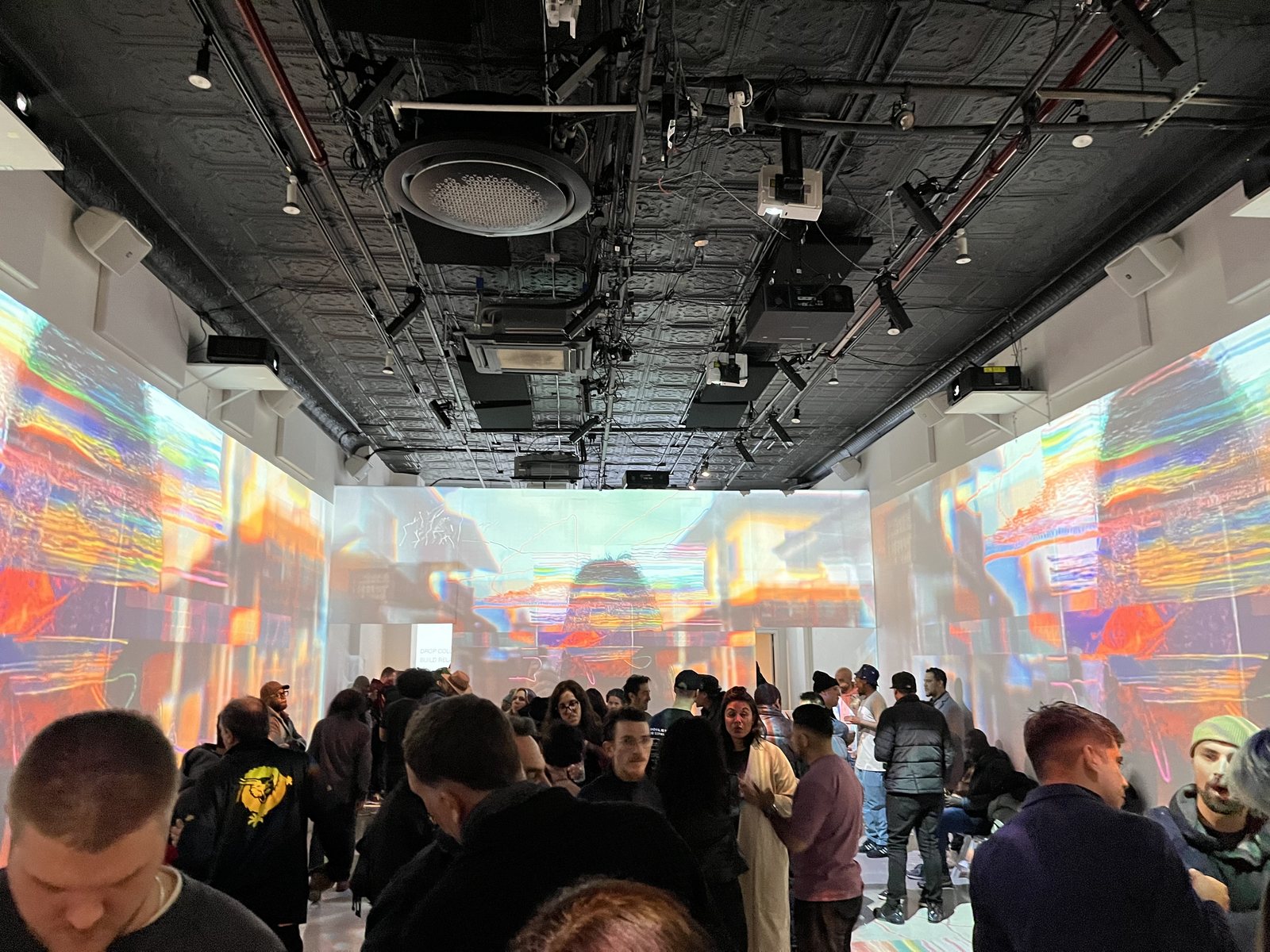Memoria (Channeling Home) immersive installation at LUME Studios NYC