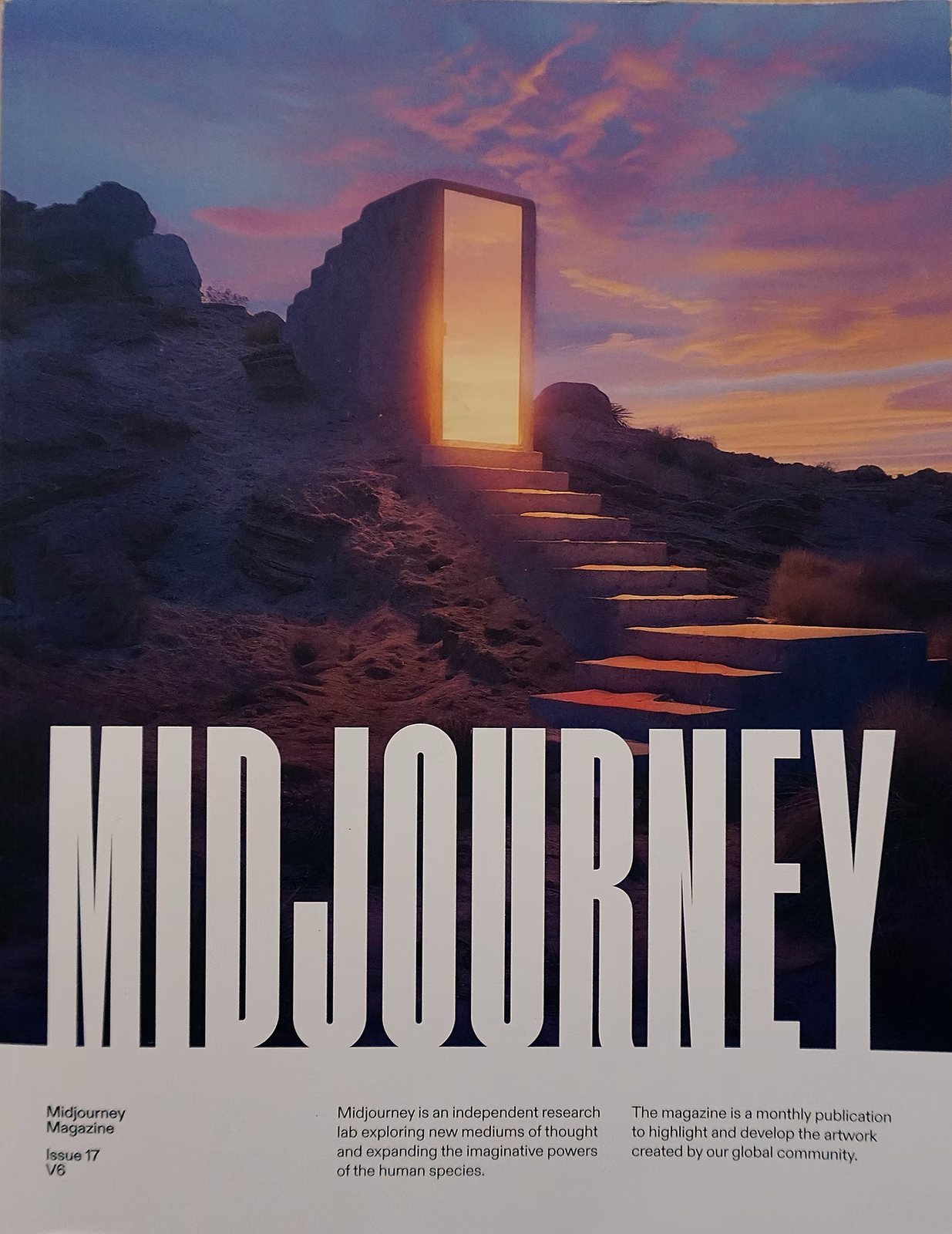 Midjourney Magazine Issue 17 cover